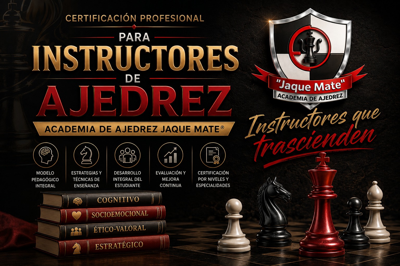 Certificación Profesional para Instructores de Ajedrez